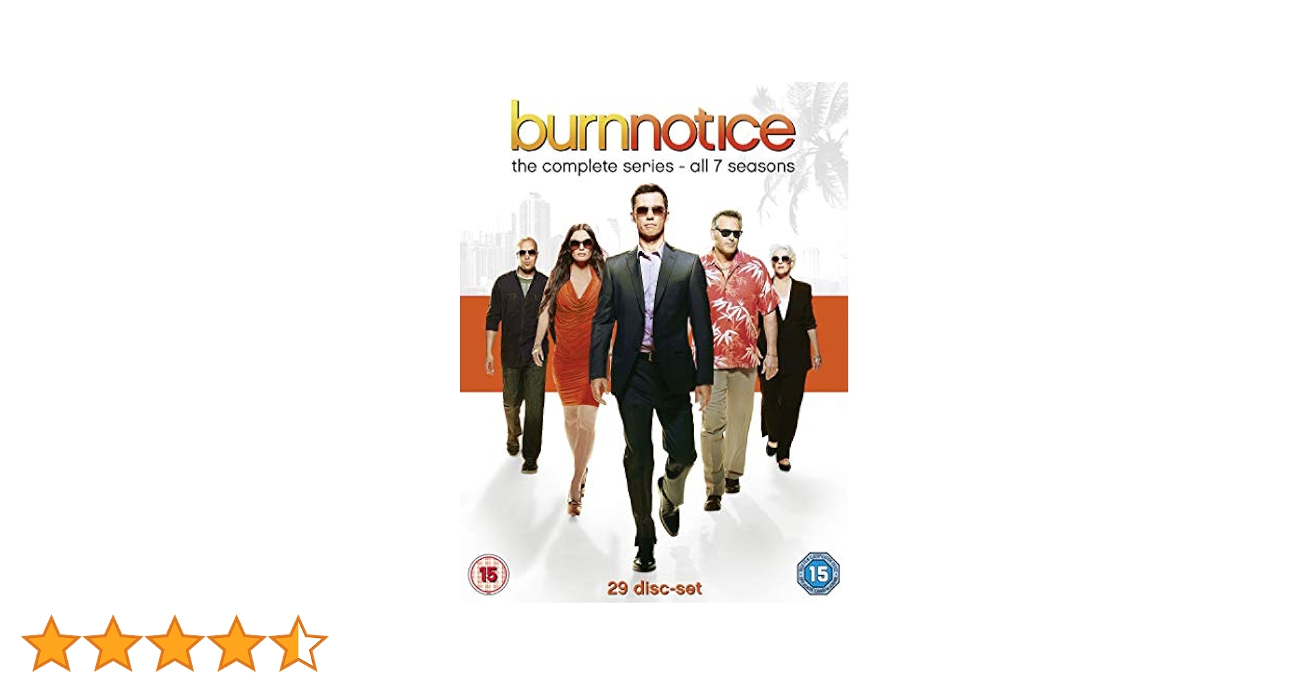 Amazon.co.jp: Burn Notice - The Complete Series - all 7